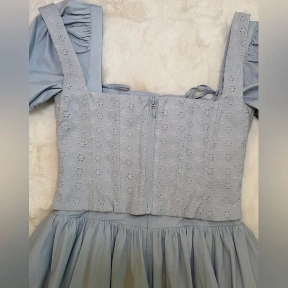 House of CB Broderie Anglaise Corset Bodice Mini dress
Size Medium - Picture 9 of 12